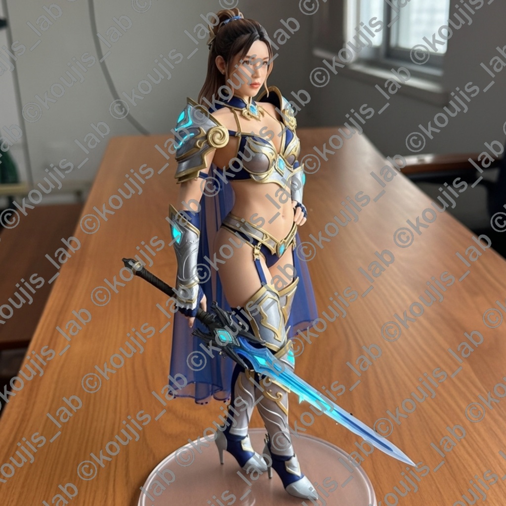 koujis_lab イメージキャラクター「ココラちゃん」コスプレフィギュア・意匠画像(非独占ライセンス販売)※重用途使用 Cocora – koujis_lab Original Character Cosplay Figure & Design Image (Non-Exclusive Heavy-Use License)