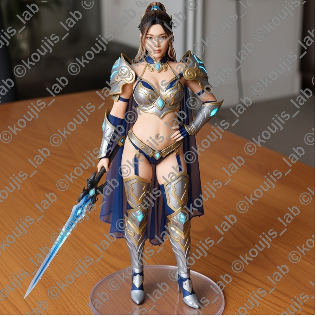 koujis_lab イメージキャラクター「ココラちゃん」コスプレフィギュア・意匠画像(非独占ライセンス販売)※重用途使用 Cocora – koujis_lab Original Character Cosplay Figure & Design Image (Non-Exclusive Heavy-Use License)