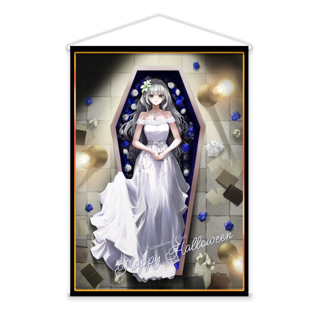 餅乃神 餅タペストリー《花嫁シリーズVer.1》