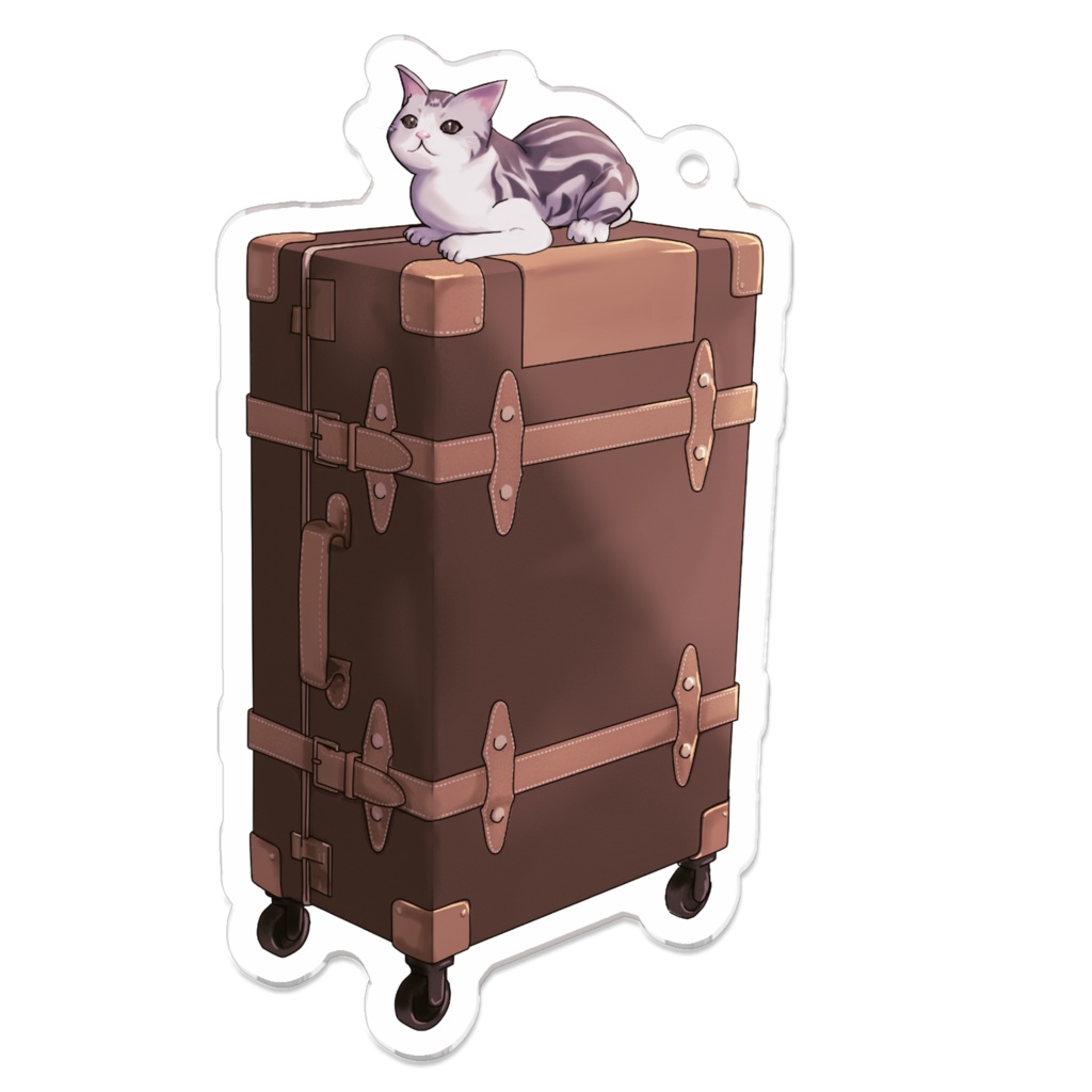 《キャリーケース×にゃんこ🧳🐱》アクキー