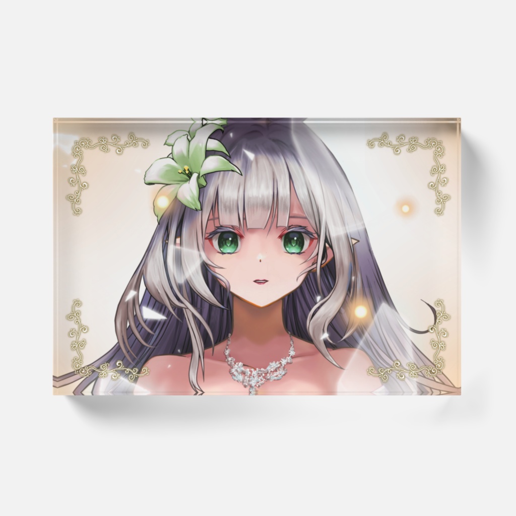 餅乃もちアクリルブロック《花嫁シリーズ》