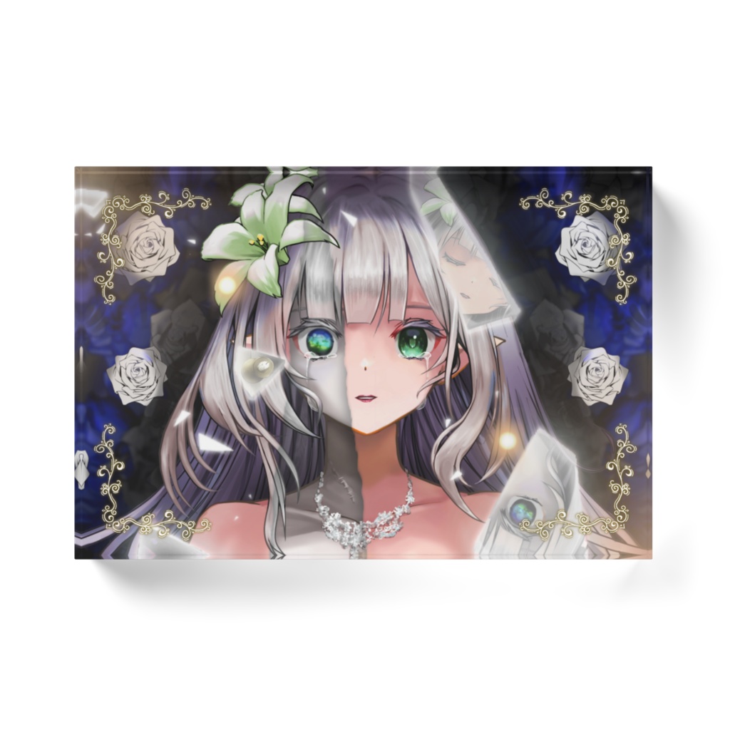 餅乃もちアクリルブロック《花嫁シリーズ》