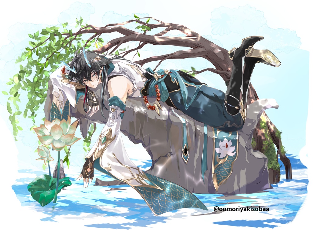 【再販】飲月ジオラマアクスタ/横幅16cm&20cmタイプ