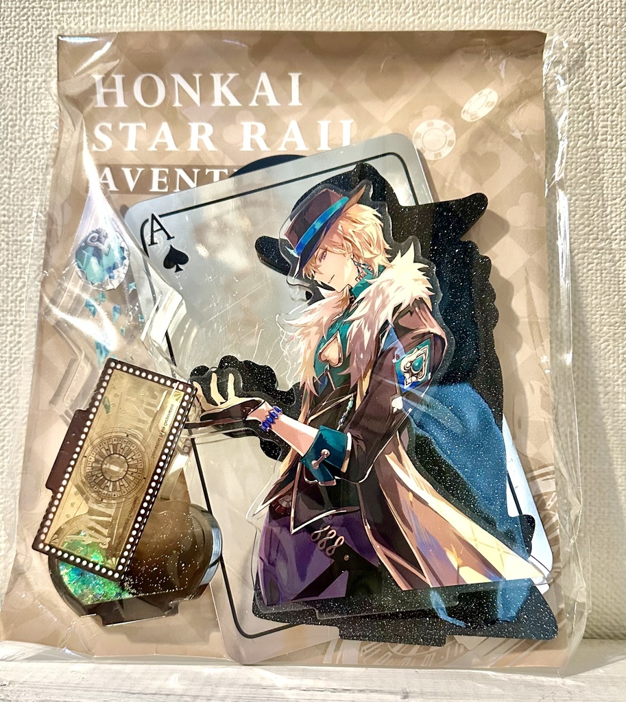 アベンチュリン鏡面ジオラマアクリルスタンド