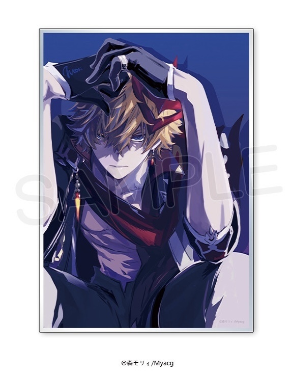 原神　タルタリヤ　アクリル色紙　