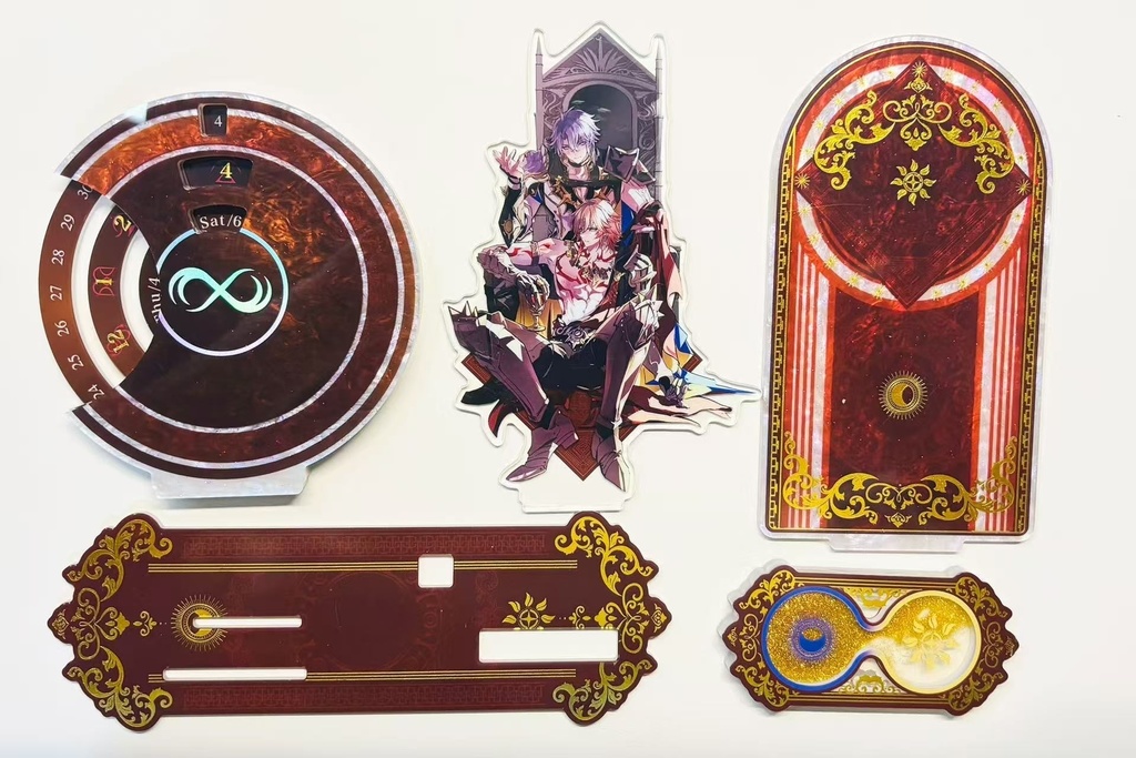 ファイノン&モーディス万年アクリルカレンダー