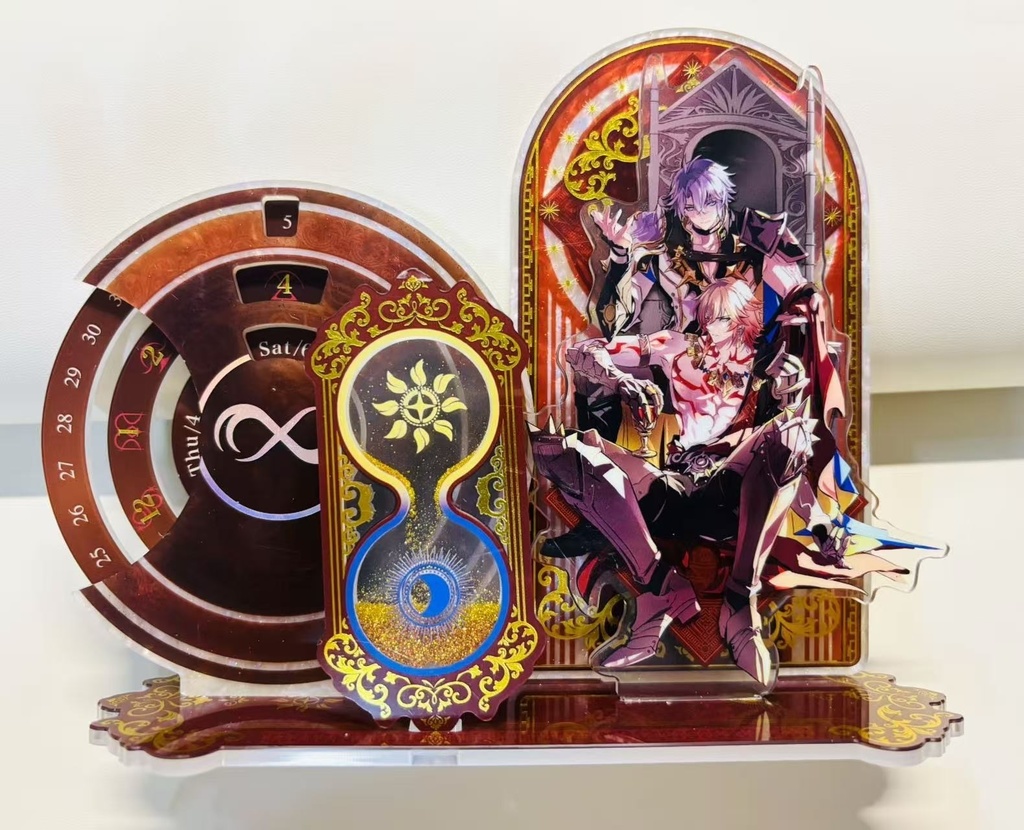 ファイノン&モーディス万年アクリルカレンダー