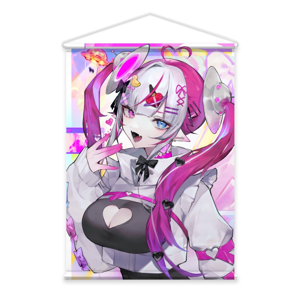 【ギャラクシー伊藤】㊗収益化記念グッズ!B2タペストリー【Vtuber】