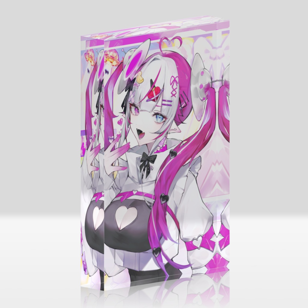 【ギャラクシー伊藤】㊗収益化記念グッズ!アクリルブロック【Vtuber】