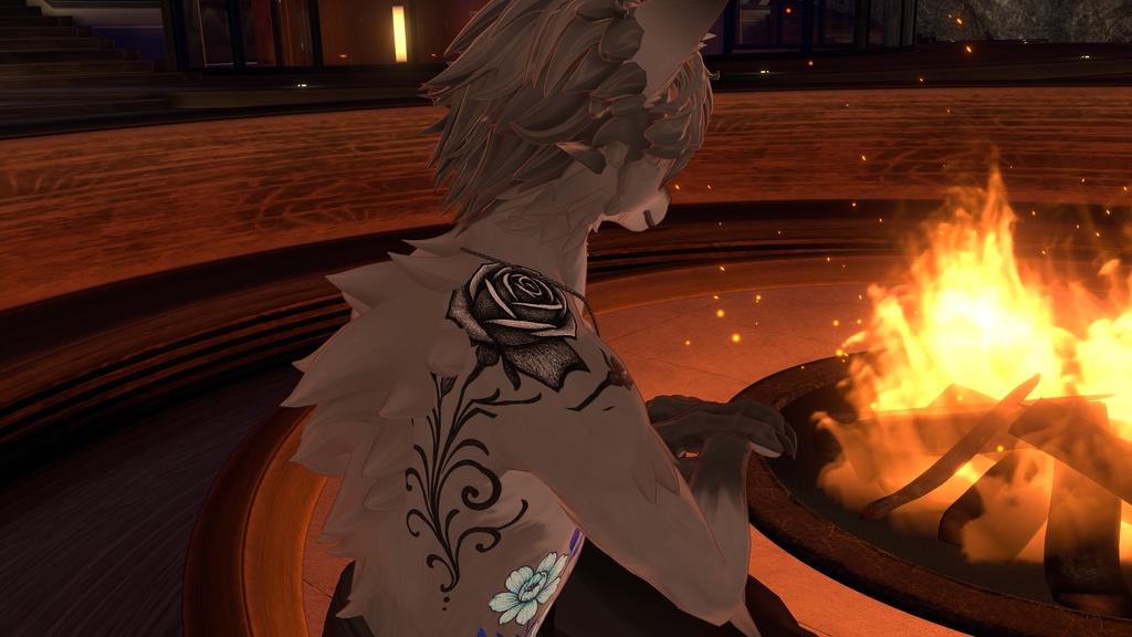 イケケモ休憩所公式タトゥー