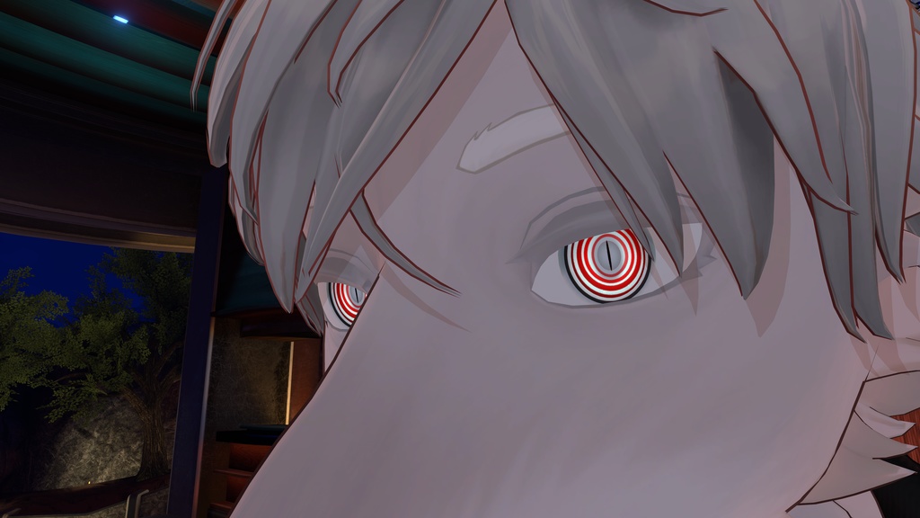 Velno アイテクスチャ ぐるぐる目