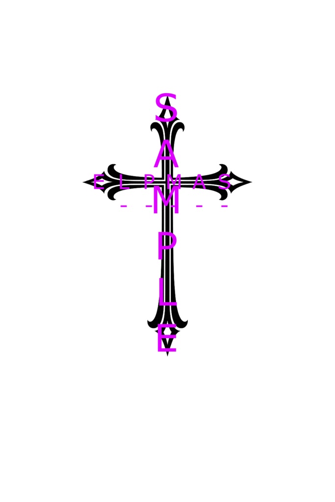 シンプル十字架