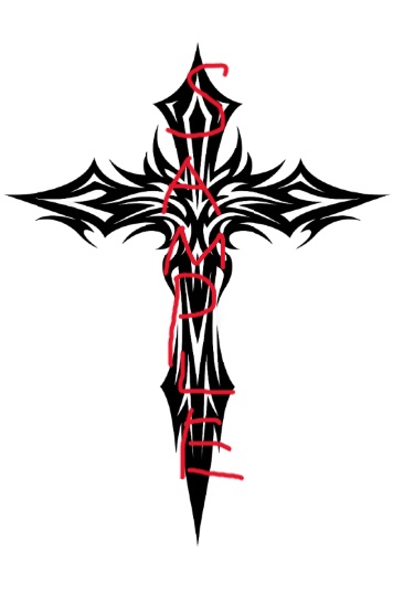 十字架 タトゥー