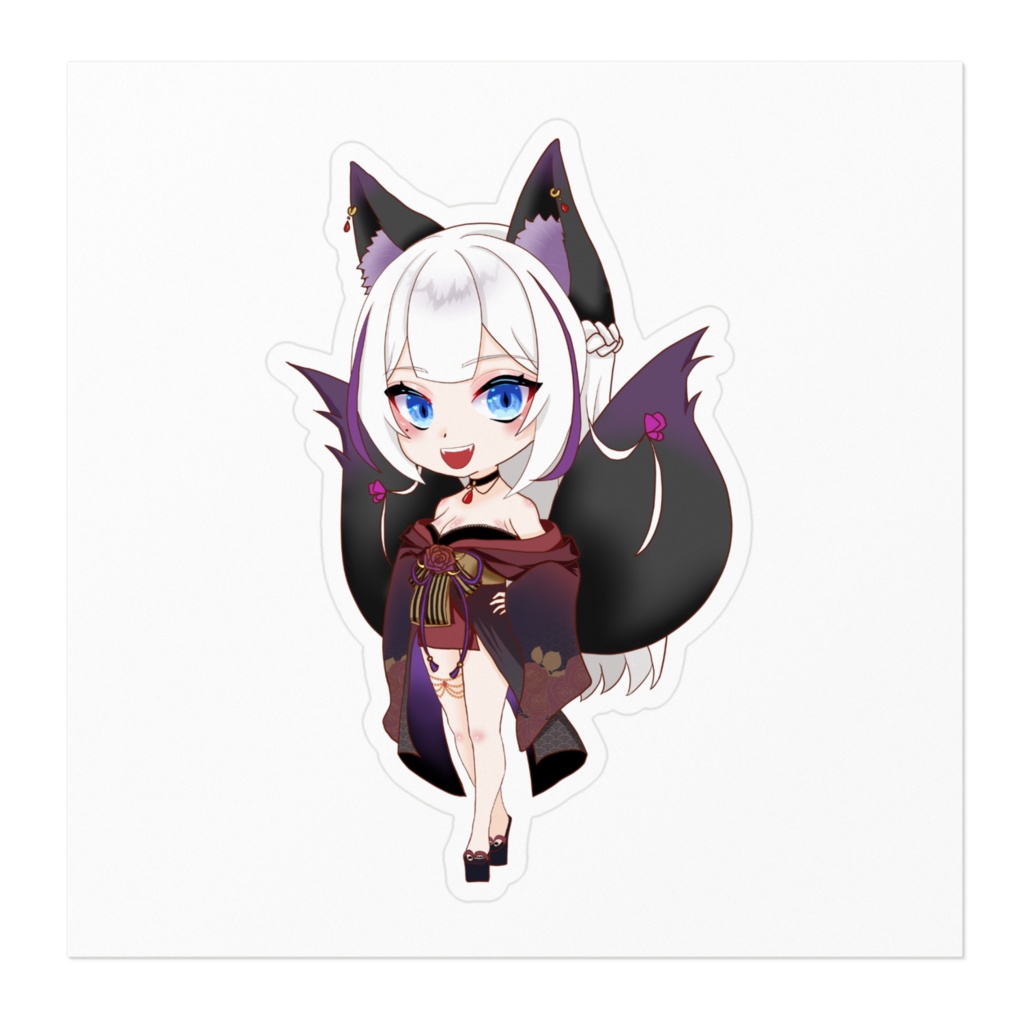 SD花魁ver. ステッカー01