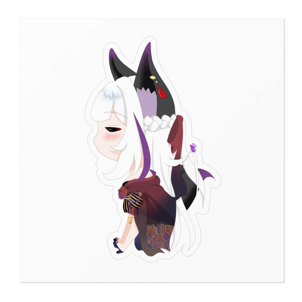 SD花魁ver. キステッカー