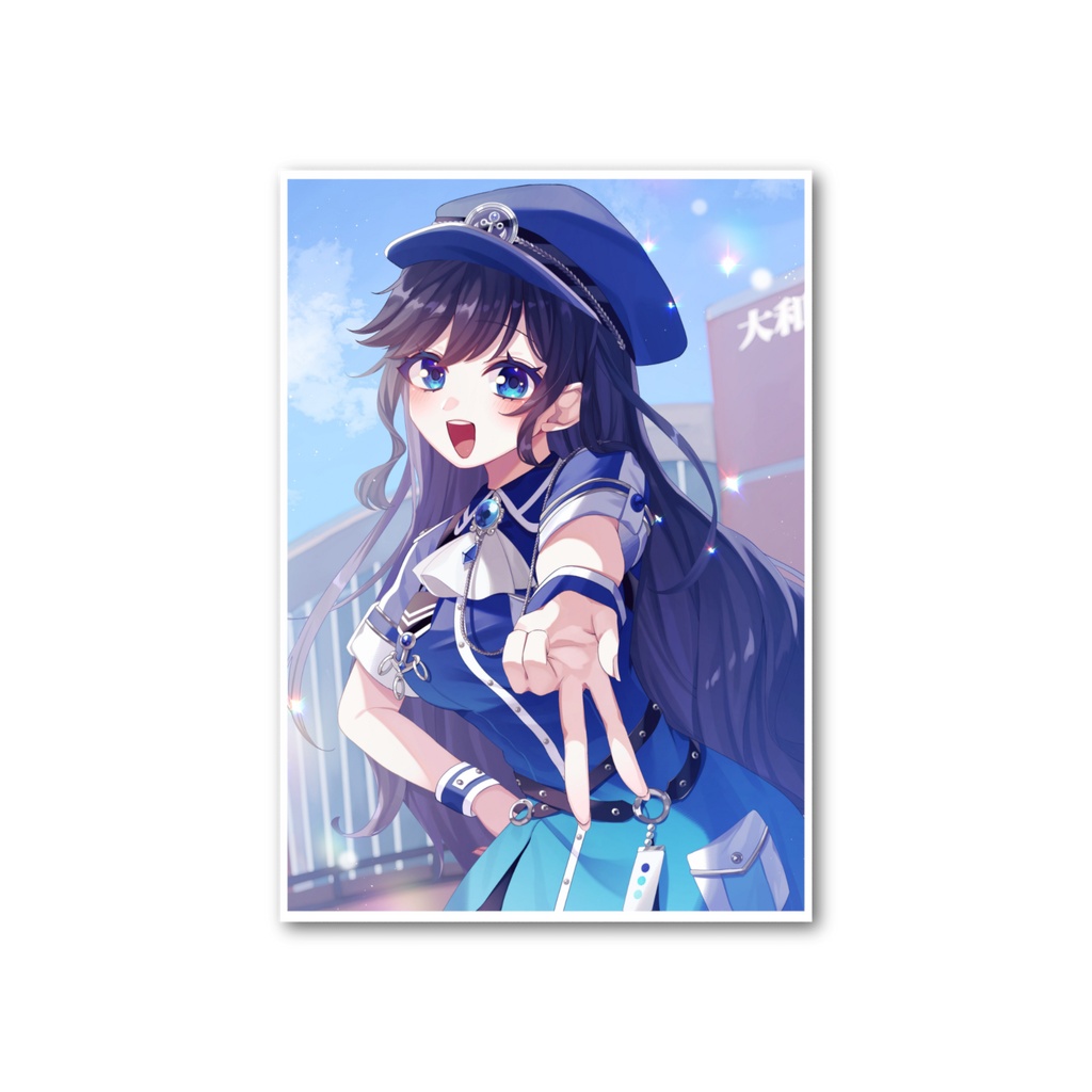 【2周年記念】フォト風カード 水沢鳴海