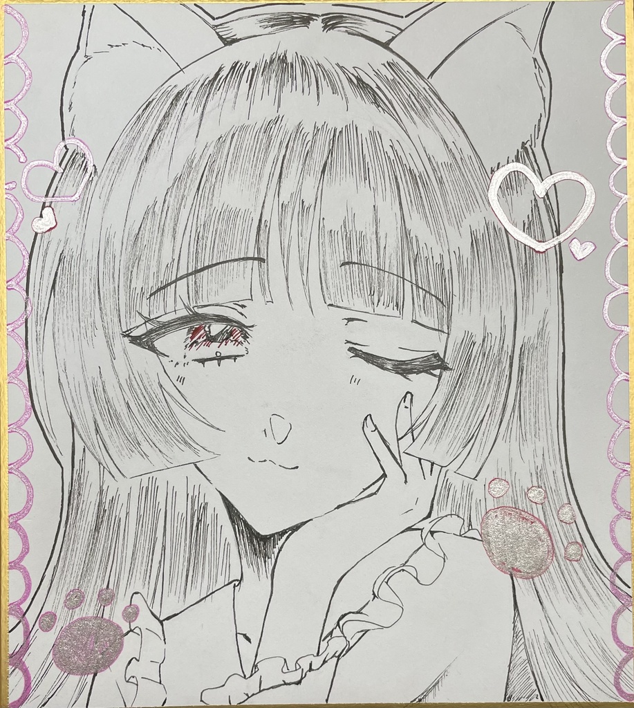 東方Project 蓬莱山輝夜 藤原妹紅 色紙