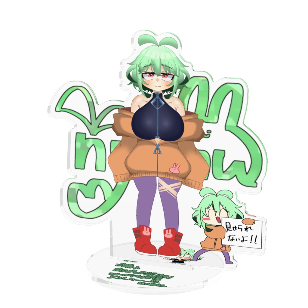 3周年記念グッズ　にゃぬさん　アクリルスタンド　