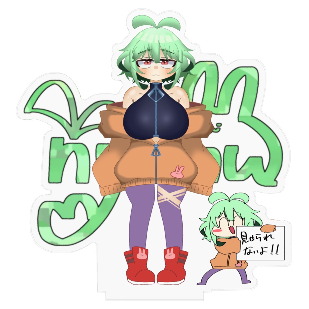 3周年記念グッズ にゃぬさん アクリルスタンド