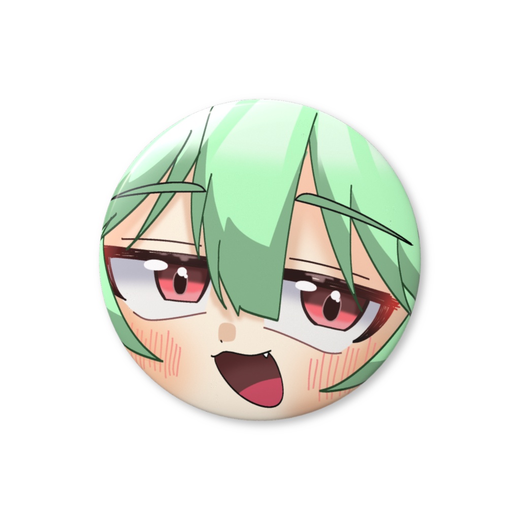 にゃぬ　缶バッチ　32mm