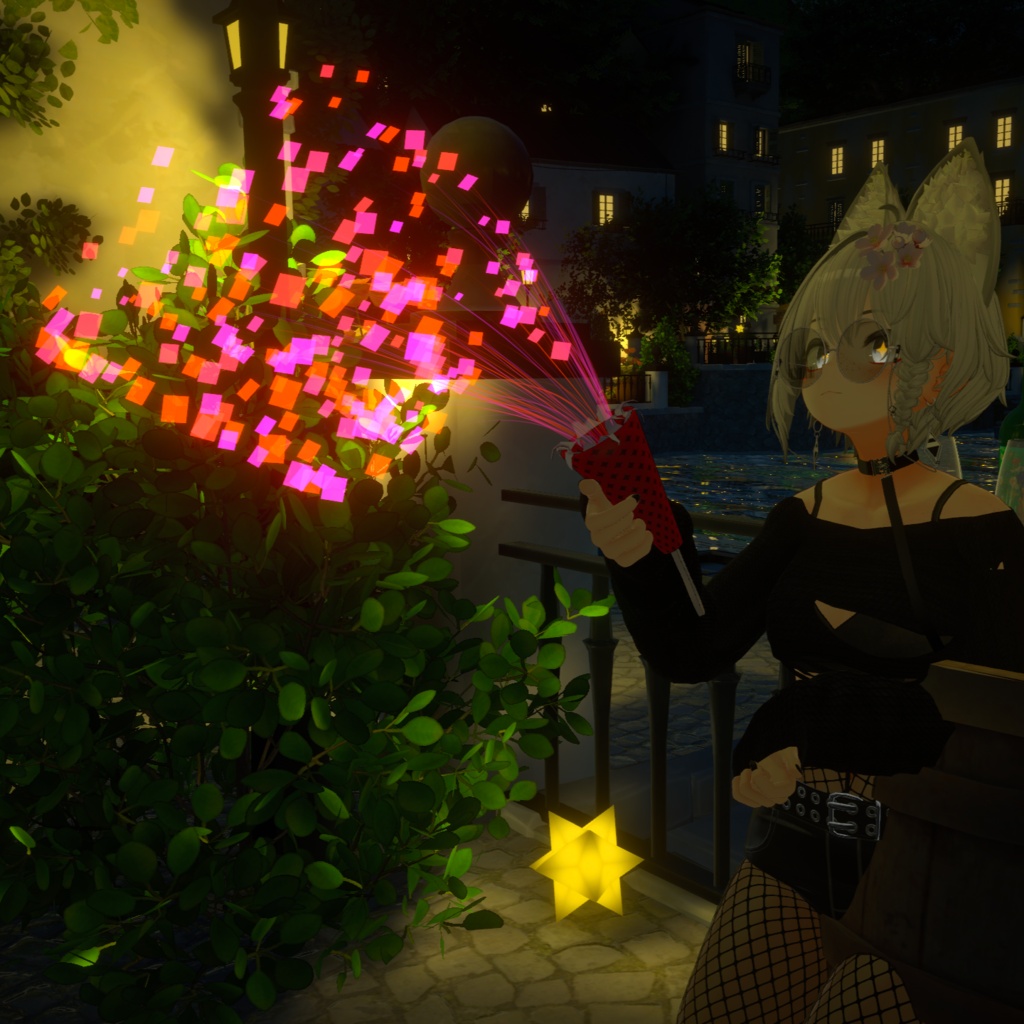 【VRChat】 コンフェッティコーン Confetti Cone
