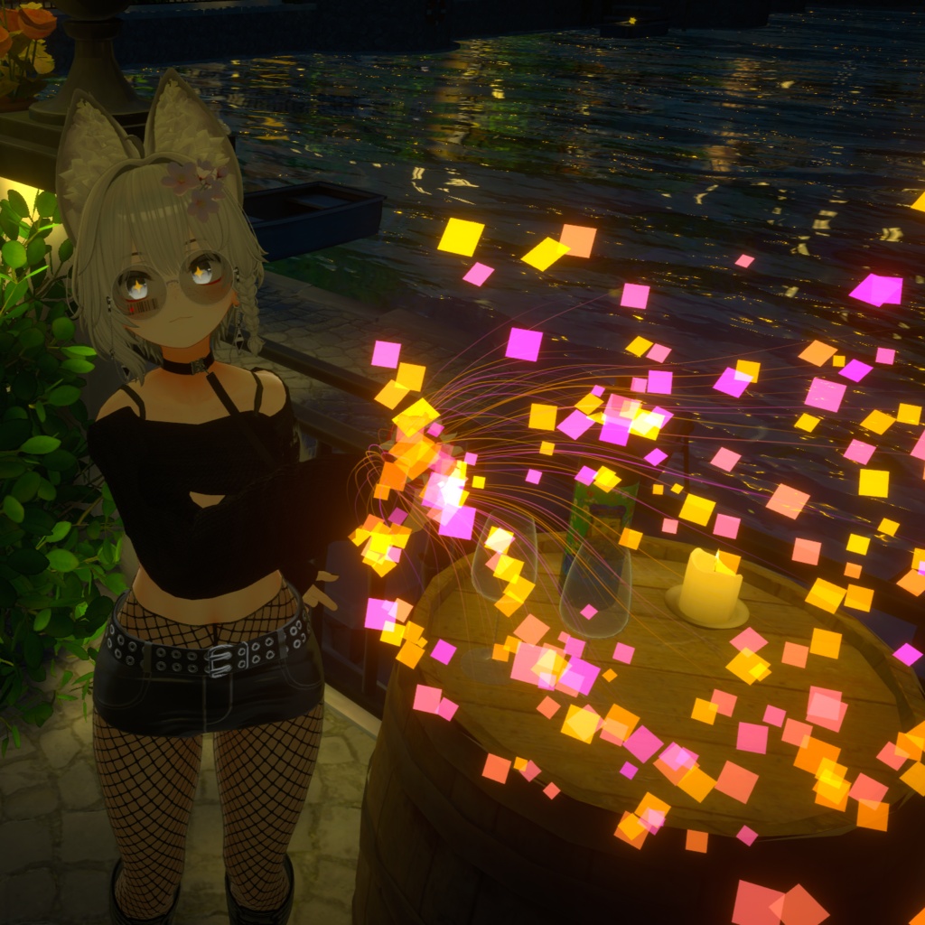 【VRChat】 コンフェッティコーン Confetti Cone