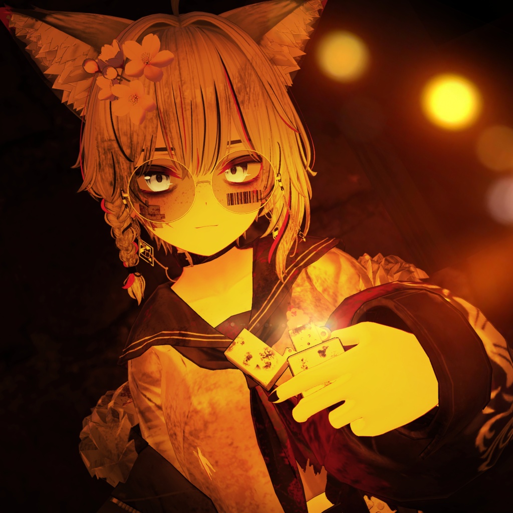 「VRChat Spooky Zippo Lighter」 - インタラクティブ・スタイライズド・ダイナミックライトシステム