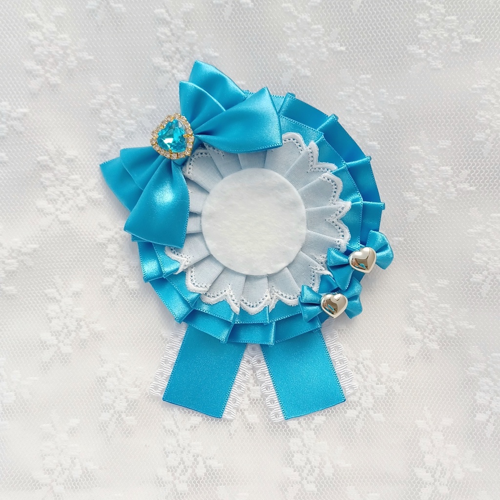 ハートロゼット【ライトブルー】