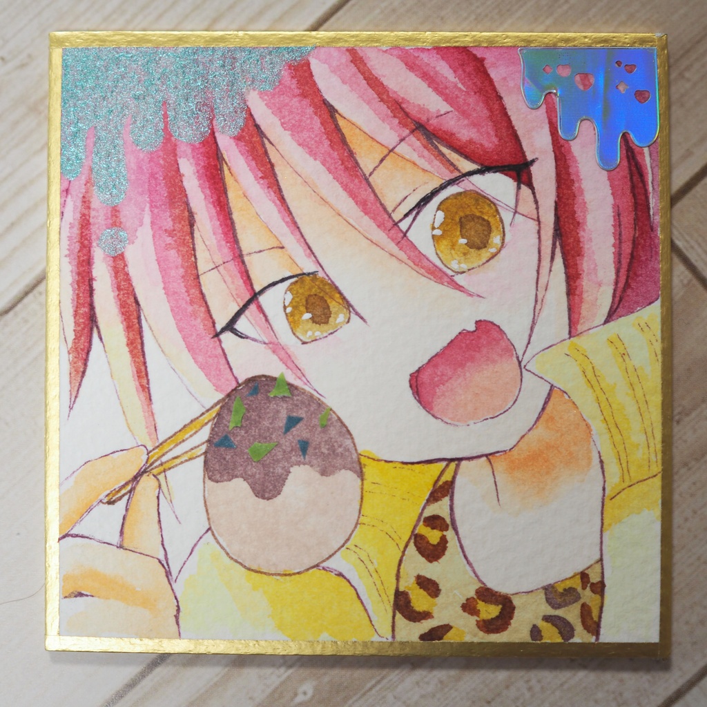 豆色紙(金ちゃん)