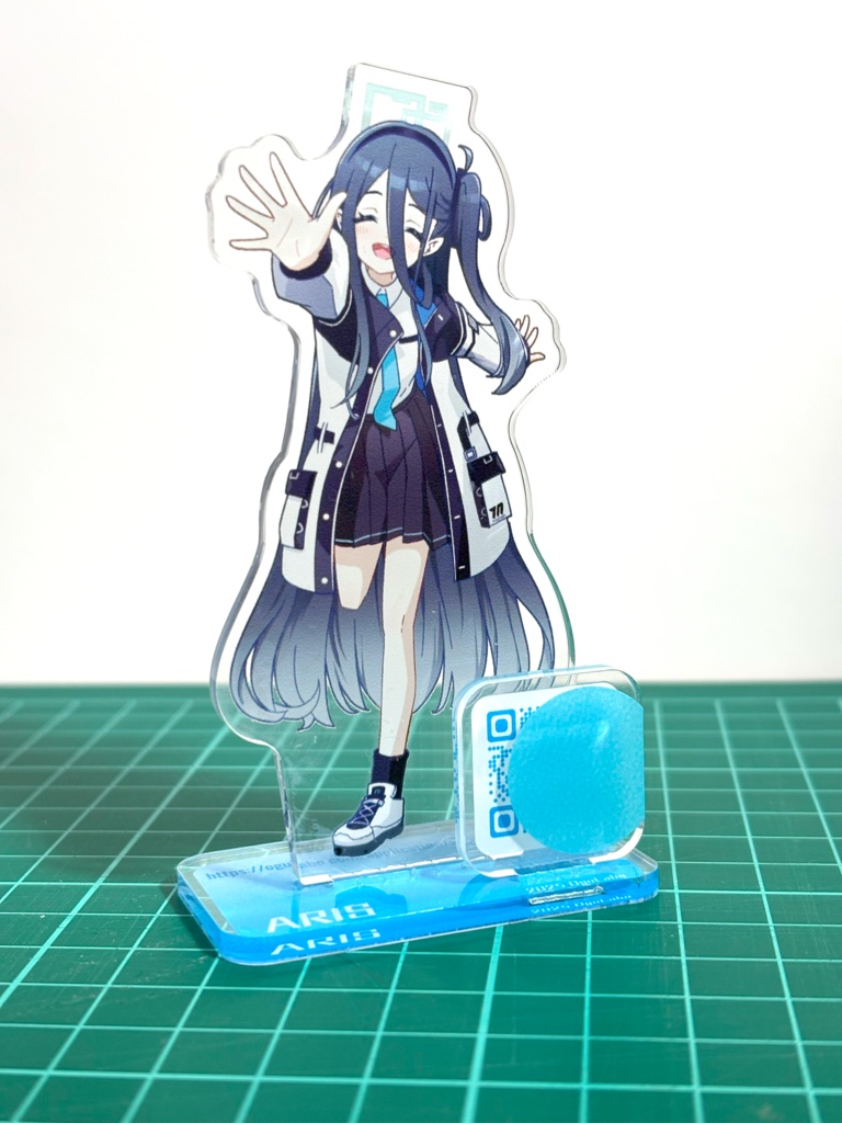 ARアクリルスタンド(ユズ&アリス)