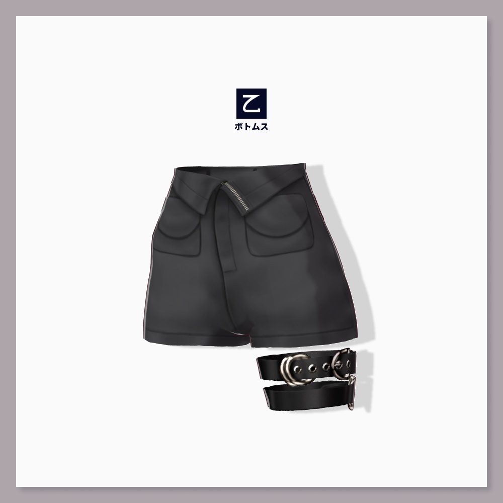 【VRoid衣装セット】葉月宵鴉ノ重影【HW-013】