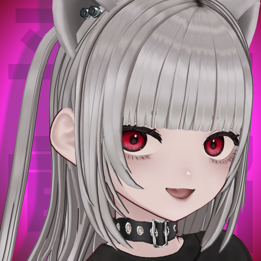 【VRoid】着せ替え・カスタムベースモデル 幻玻(Yumeha)【HC-RF2】