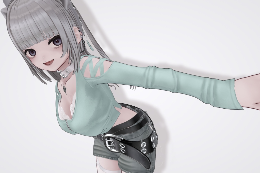 【VRoid衣装セット】賊者天上遥月射【HW-018/XWearのみ】