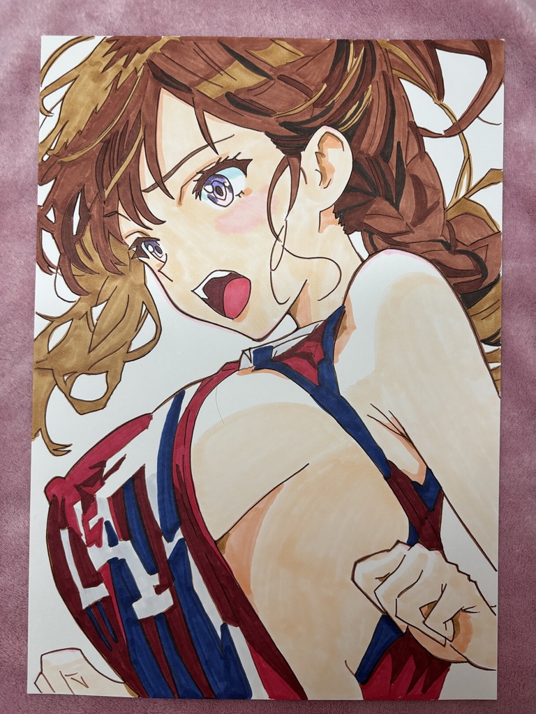 『スポーツ女子』オリジナル原画