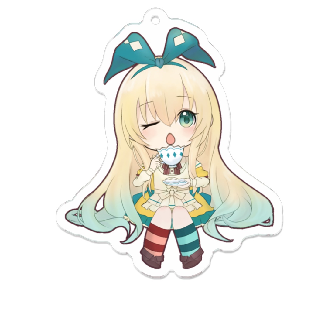 グリムノーツ　アクリルキーホルダー　アリス