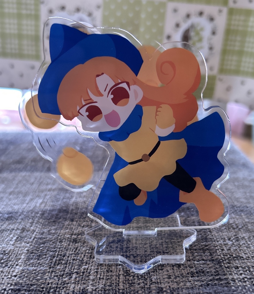 【CC福岡63新作】DQ4アリーナ姫ぐるぐるパンチアクリルスタンド