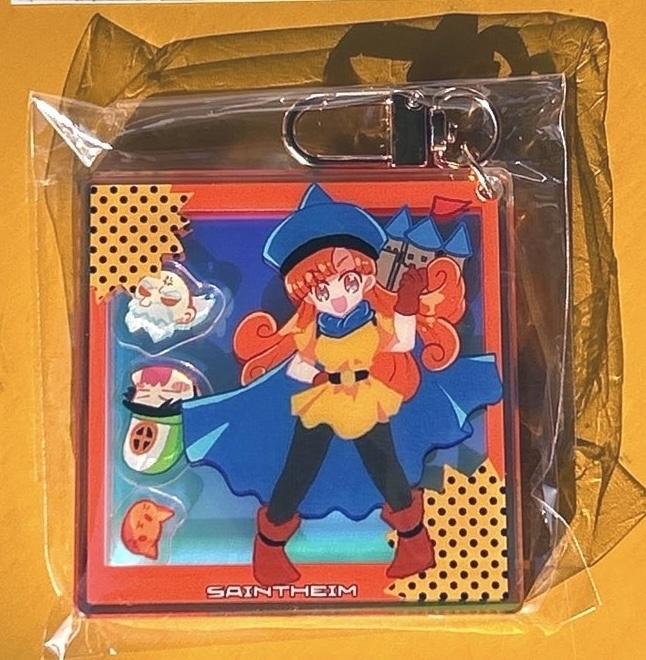 【CC福岡63新作】DQ4サントハイムシャカシャカアクリルキーホルダー