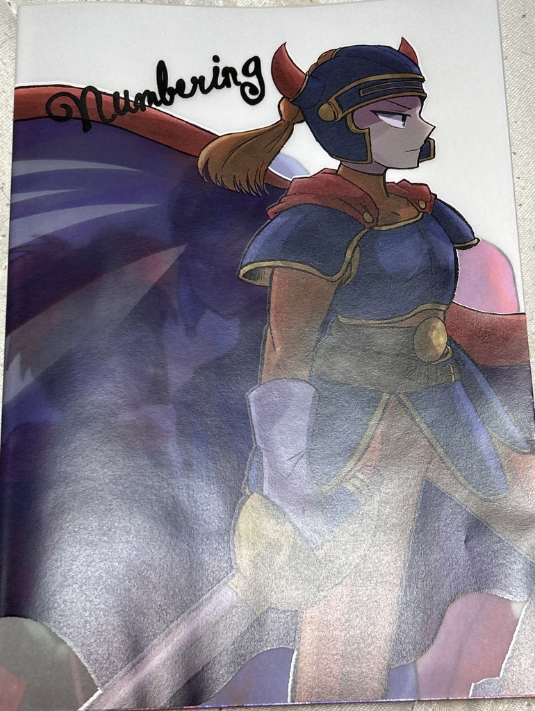 【CC福岡63新作】ドラクエナンバリングイラスト本