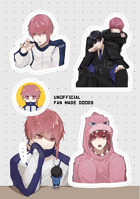 【説明欄必読】【3/11追記】いさぎいっぱいステッカー(ノベルティ付)