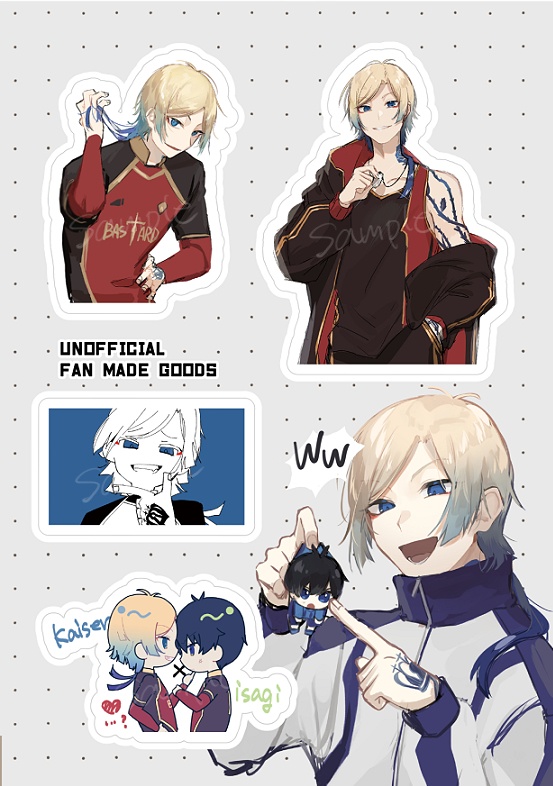 【説明欄必読】【3/11追記】いさぎいっぱいステッカー(ノベルティ付)