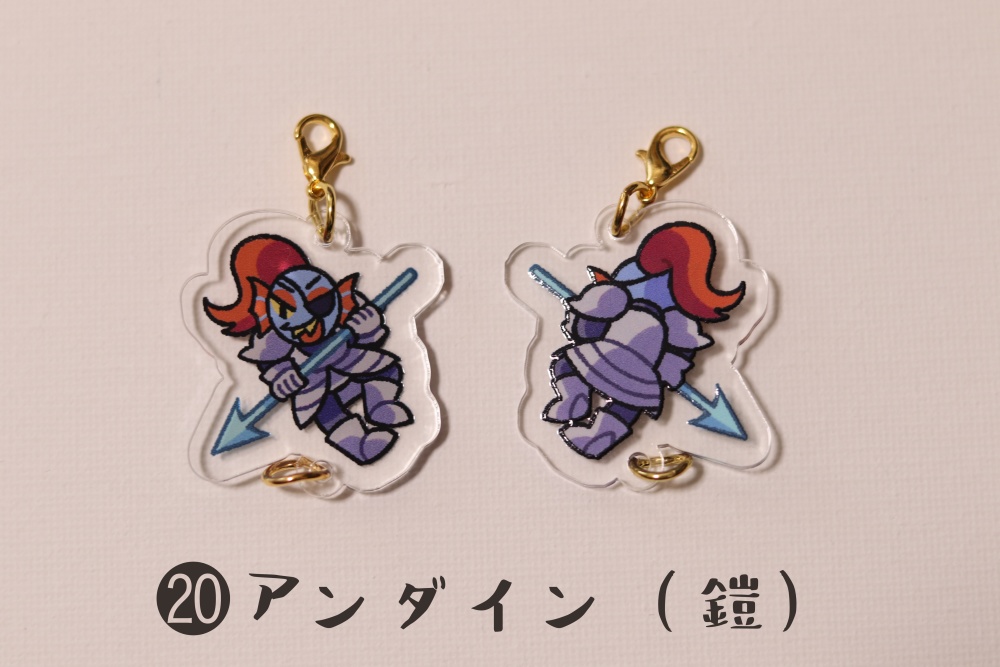 UNDERTALE 無限連結アクリルチャーム