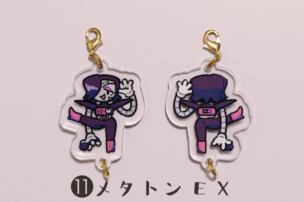 UNDERTALE 無限連結アクリルチャーム