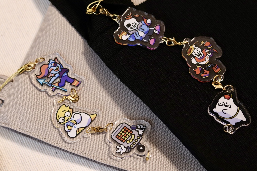 UNDERTALE 無限連結アクリルチャーム