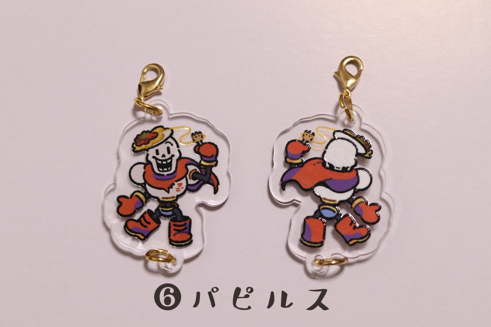 UNDERTALE 無限連結アクリルチャーム