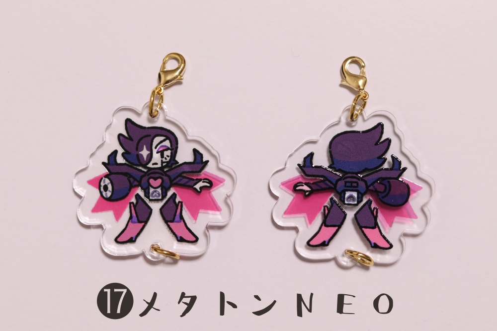 UNDERTALE 無限連結アクリルチャーム