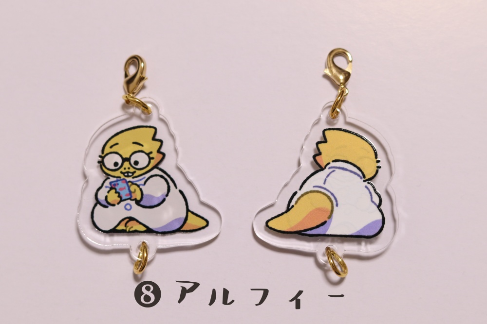 UNDERTALE 無限連結アクリルチャーム