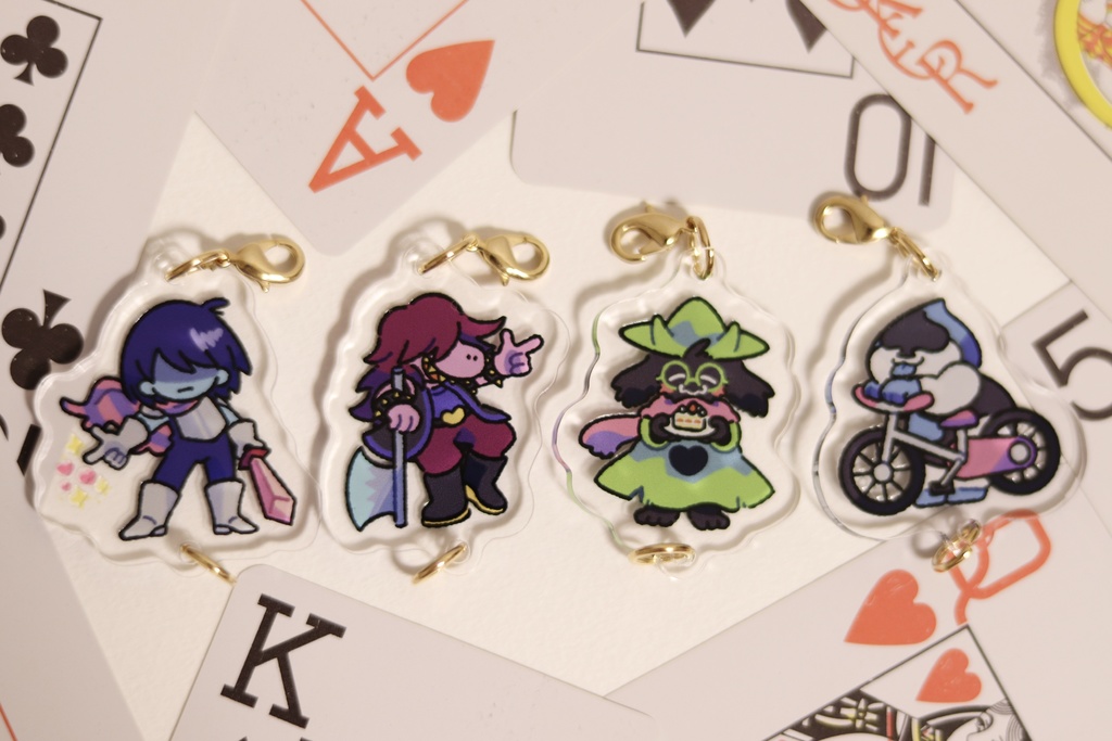 deltarune 無限連結アクリルチャーム