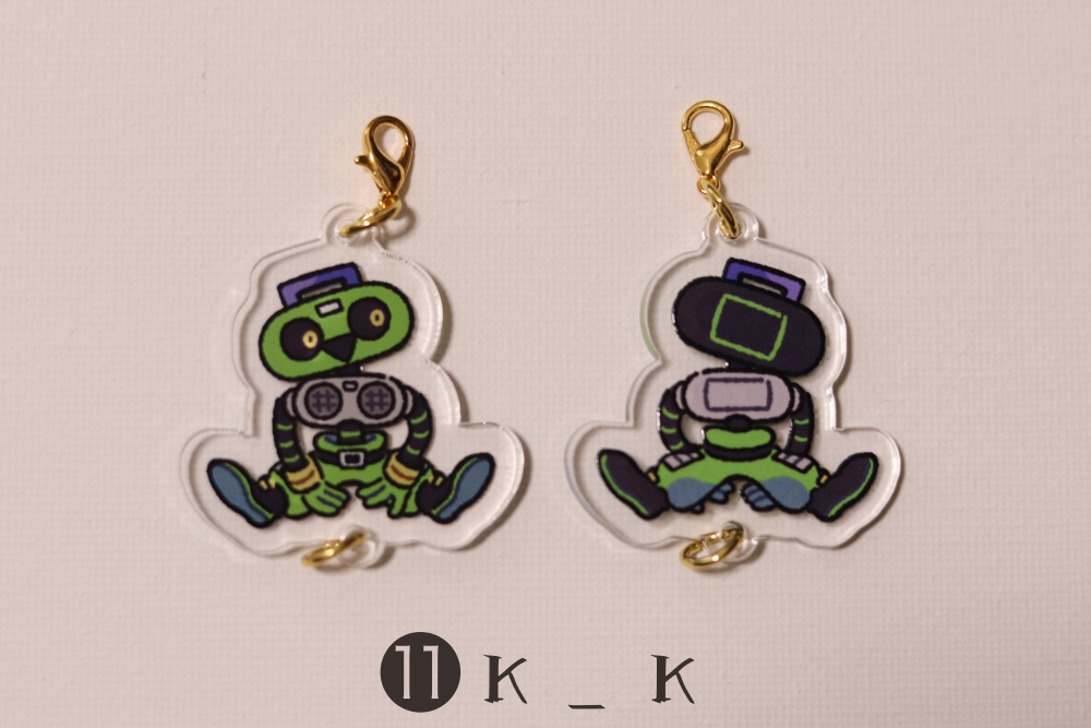 deltarune 無限連結アクリルチャーム