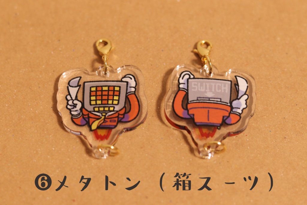 UNDERTALE 無限連結アクリルチャーム2