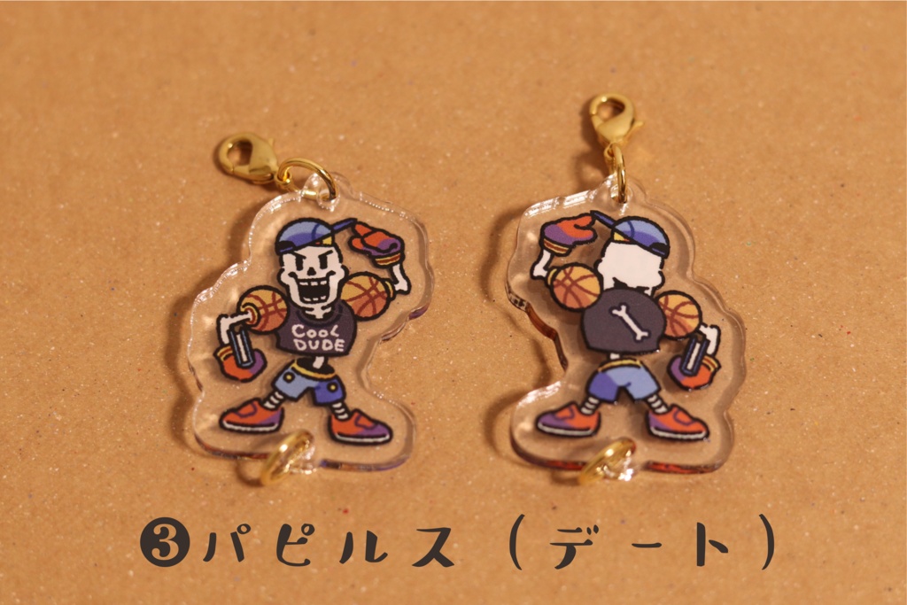 UNDERTALE 無限連結アクリルチャーム2